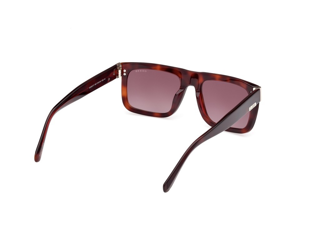 Sonnenbrillen Guess GU00171 (56F) farbe avana colorata form rechteckig gläser marrone sfumato