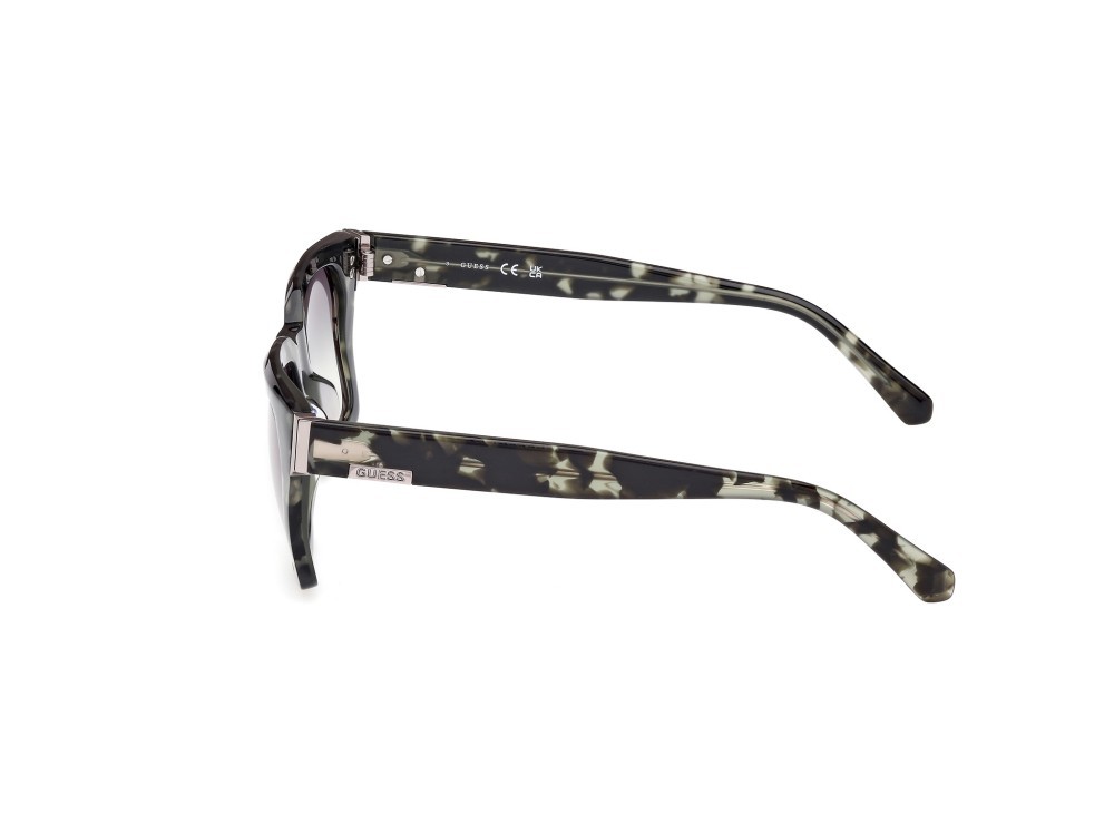Sonnenbrillen Guess GU00172 (98P) farbe verde scuro - avana form quadratisch gläser verde sfumato