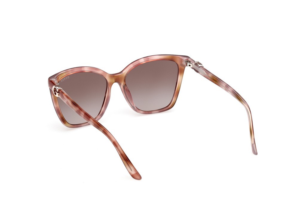 Occhiali da sole Guess GU00191 (47F) colore marrone chiaro/avana forma quadrato lenti marrone sfumato