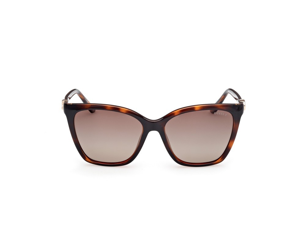 Sonnenbrillen Guess GU00191 (52H) farbe avana scura form quadratisch gläser marrone polar.