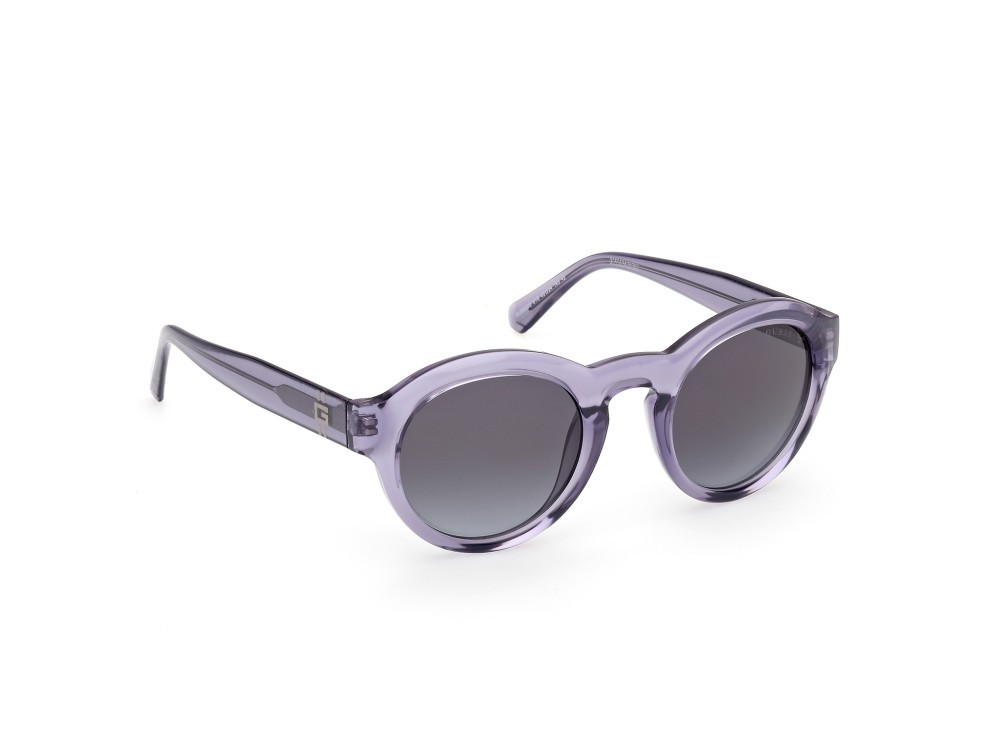 Sonnenbrillen Guess GU00205 (81B) farbe viola lucido form rund gläser fumo grad.