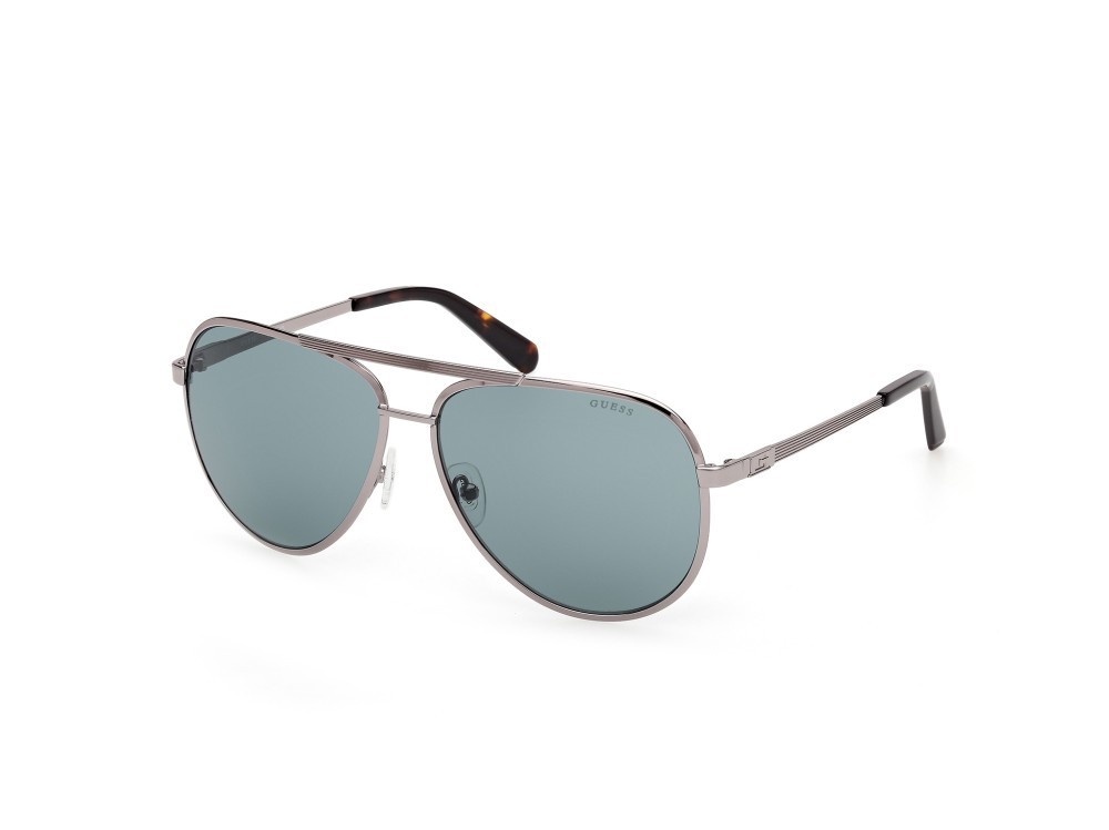 Sonnenbrillen Guess GU00209 (08V) farbe antracite lucido form aviator gläser blu