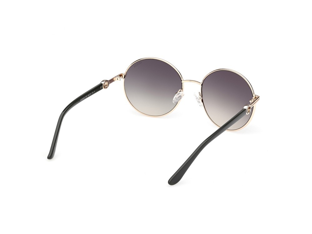 Sonnenbrillen Guess GU00260 (96P) farbe verde scuro lucido form rund gläser verde sfumato