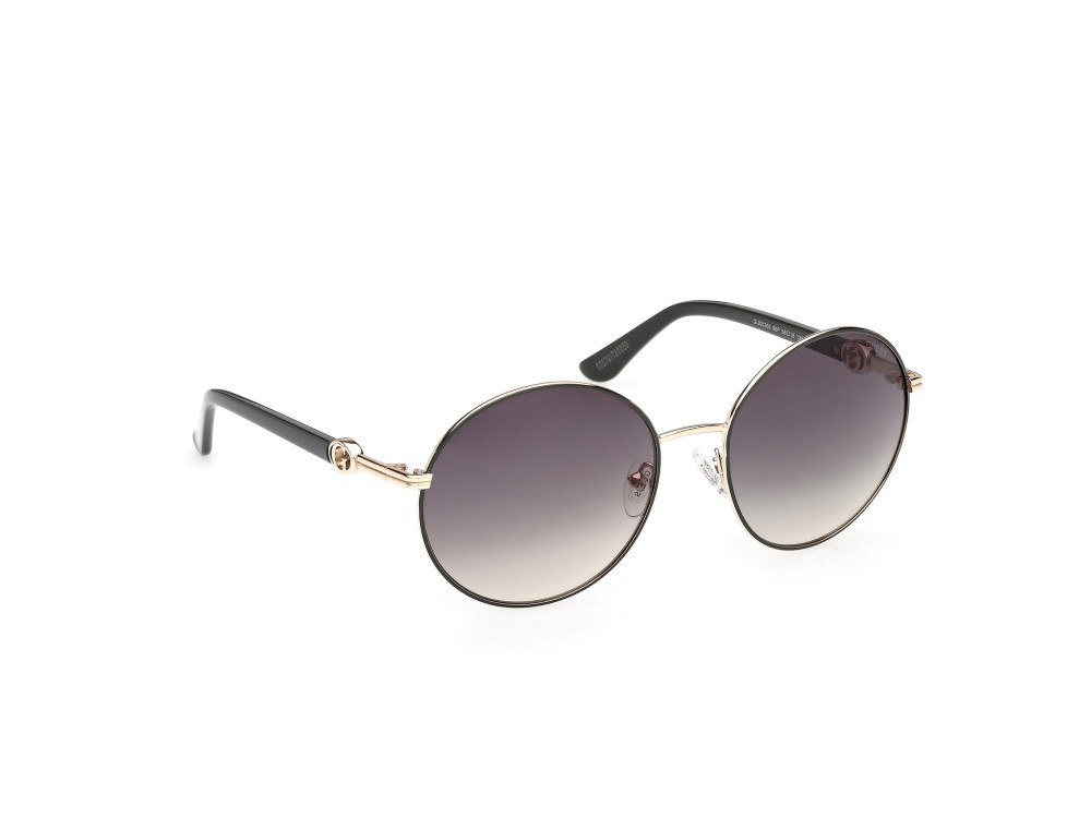 Sonnenbrillen Guess GU00260 (96P) farbe verde scuro lucido form rund gläser verde sfumato