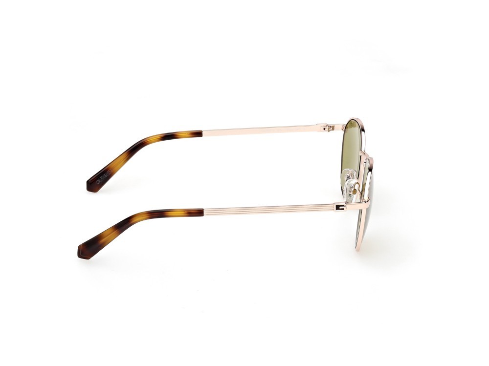 Occhiali da sole Guess GU00272 (32N) colore oro endura lucido forma rotondo lenti verde