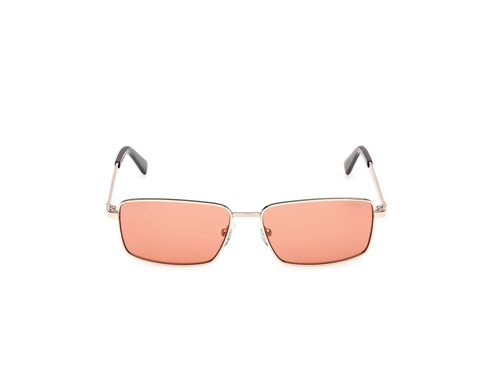 Sonnenbrillen Guess GU00273 (32S) farbe oro pallido lucido form rechteckig gläser bordeaux