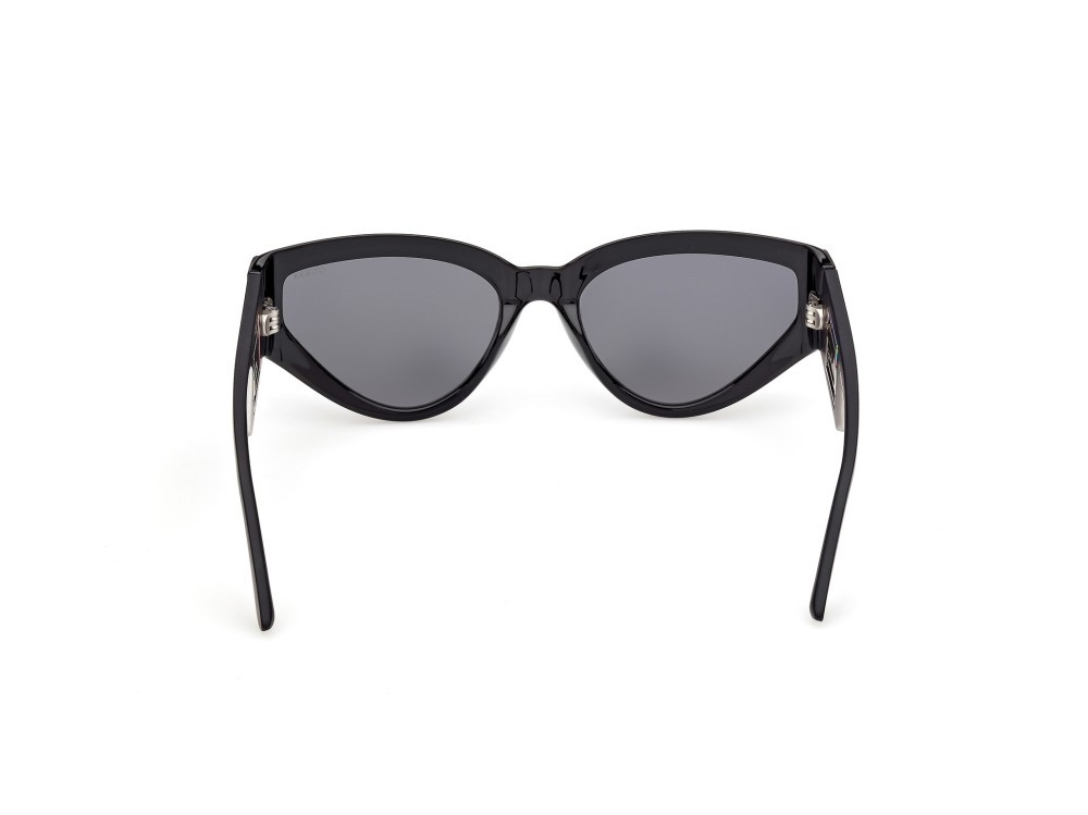 Occhiali da sole Guess GU00292 (01A) colore nero lucido  forma cat eye lenti fumo 