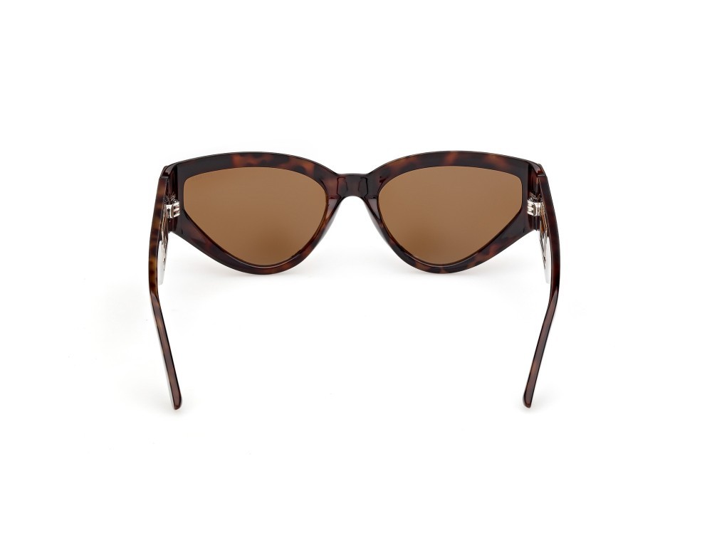 Occhiali da sole Guess GU00292 (52E) colore avana scura forma cat eye lenti marrone