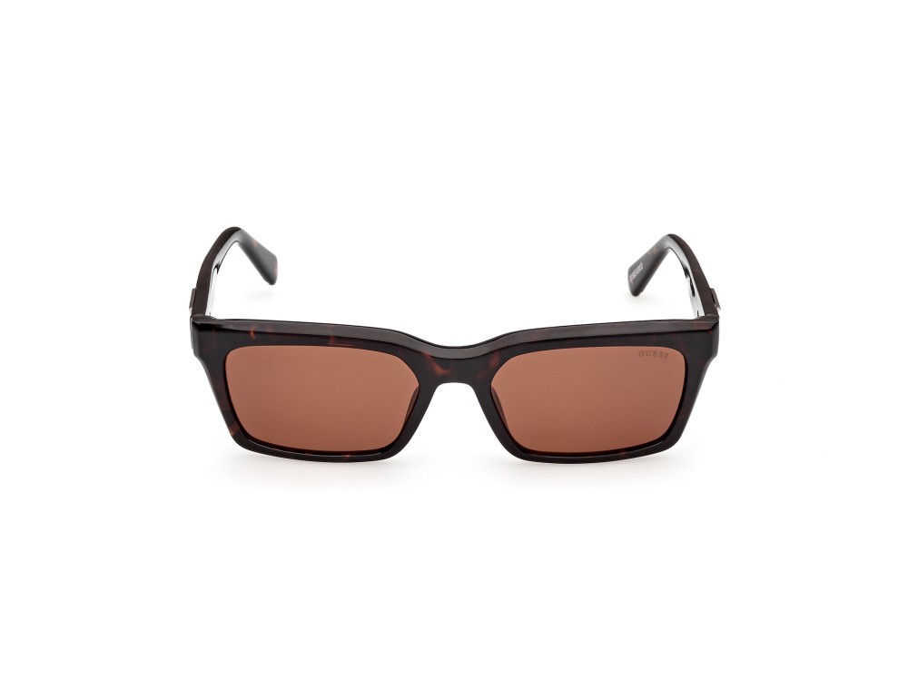 Occhiali da sole Guess GU00300 (52E) colore  avana scura  forma rettangolare lenti marrone
