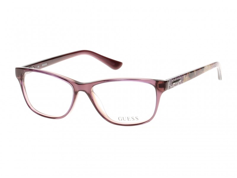 Brillen Guess GU 2513 (081) farbe viola luc. form rechteckig 