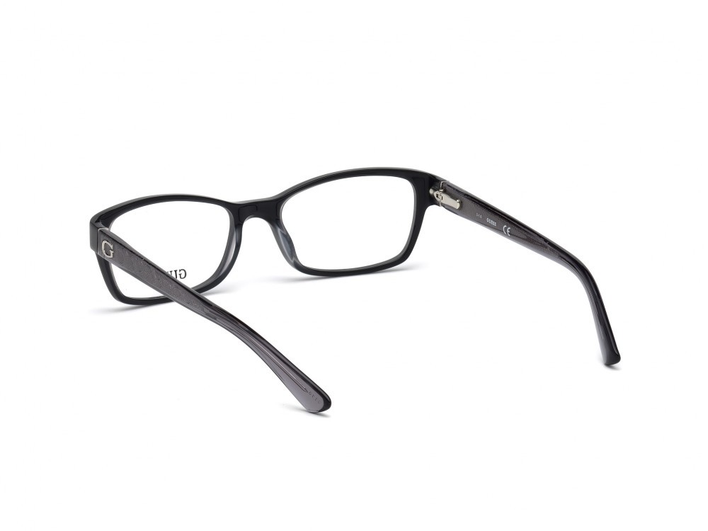 Occhiali da vista Guess GU2591 (001) colore nero lucido  forma geometrico 