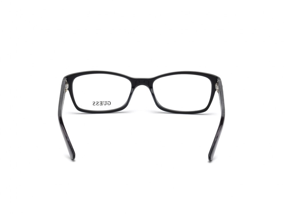 Occhiali da vista Guess GU2591 (001) colore nero lucido  forma geometrico 