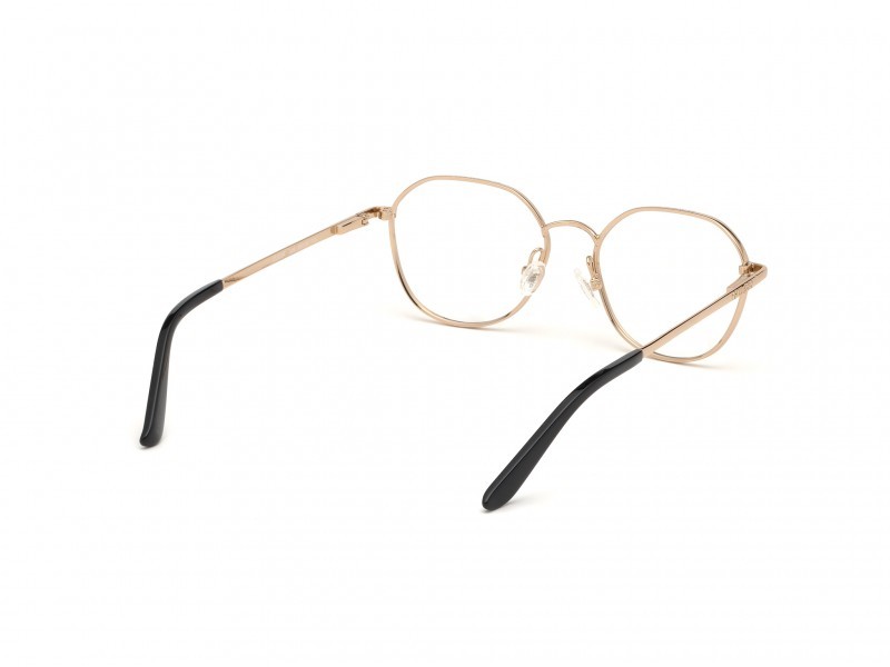 Eyeglasses Guess GU2724 (028) color oro rosé lucido shape round 