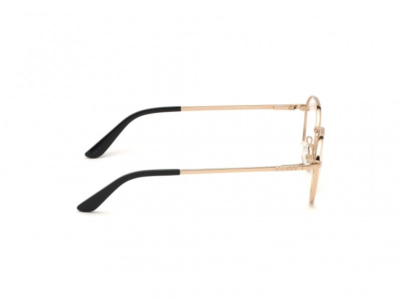 Eyeglasses Guess GU2724 (028) color oro rosé lucido shape round 