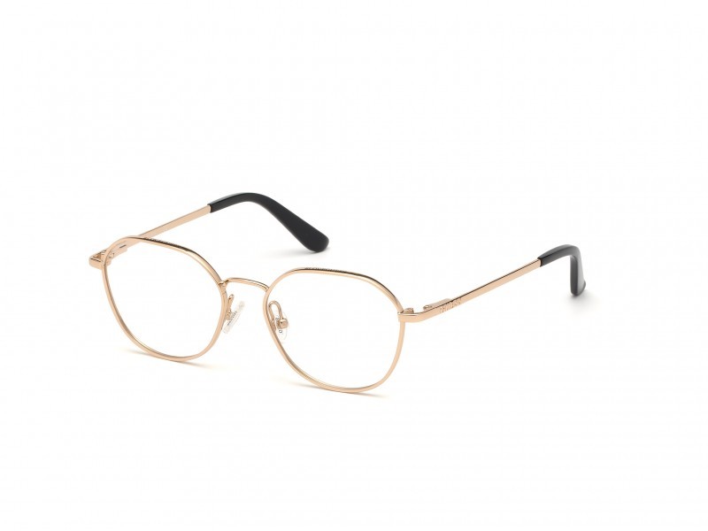 Occhiali da vista Guess GU2724 (028) colore oro rosé lucido forma rotondo 