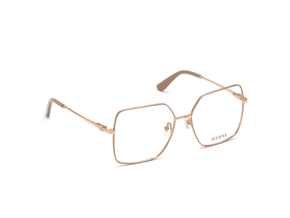 Occhiali da vista Guess GU2824 (059) colore beige / altro forma quadrato 