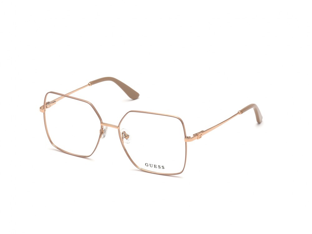 Occhiali da vista Guess GU2824 (059) colore beige / altro forma quadrato 