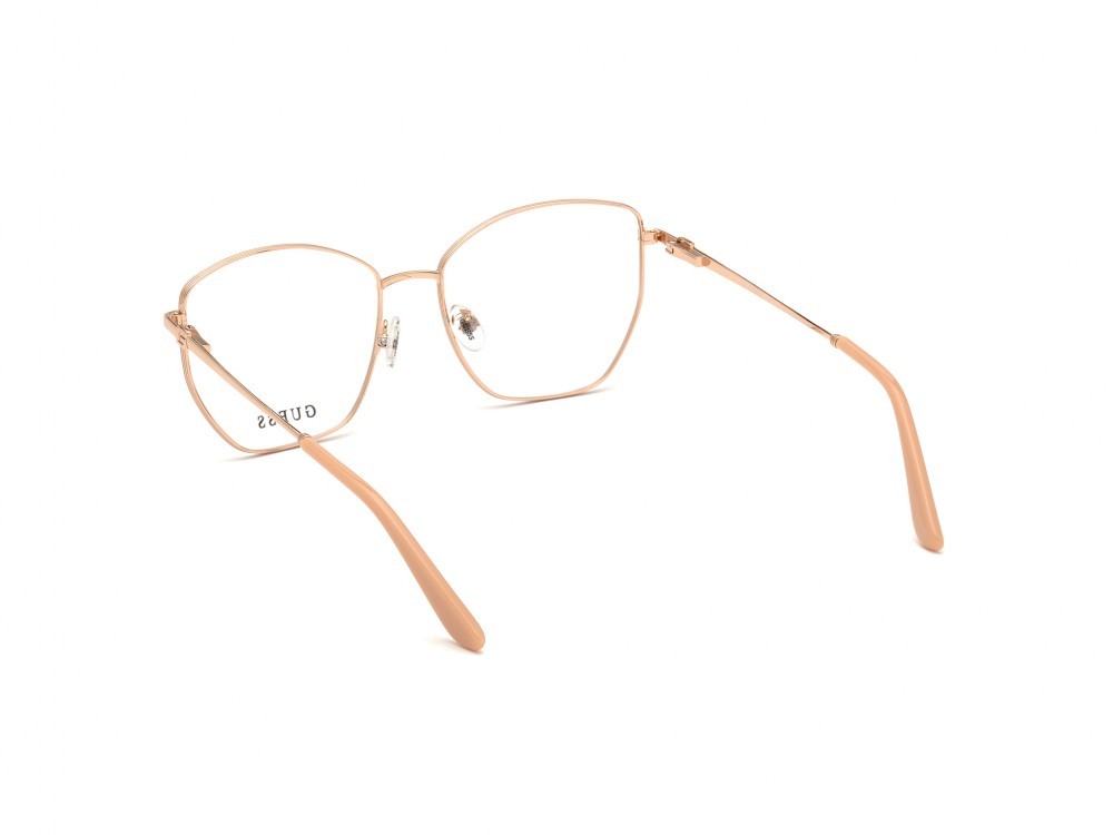 Occhiali da vista Guess GU2825 (028) colore oro rosè lucido forma quadrato 