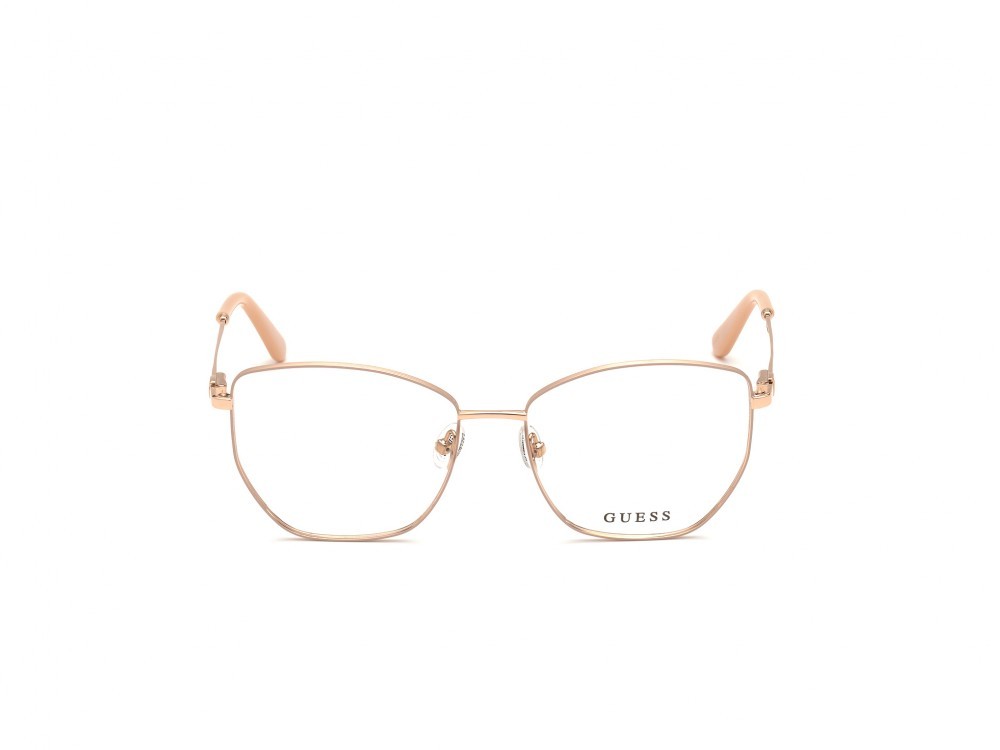Occhiali da vista Guess GU2825 (028) colore oro rosè lucido forma quadrato 
