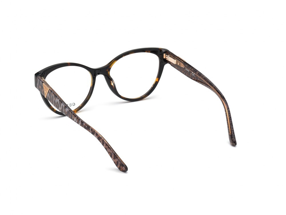 Eyeglasses Guess GU2826 (052) color avana scura shape cat eye 