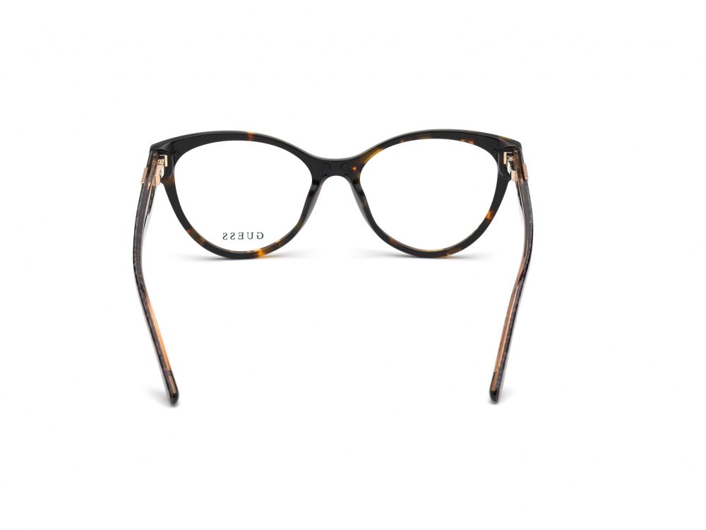 Eyeglasses Guess GU2826 (052) color avana scura shape cat eye 