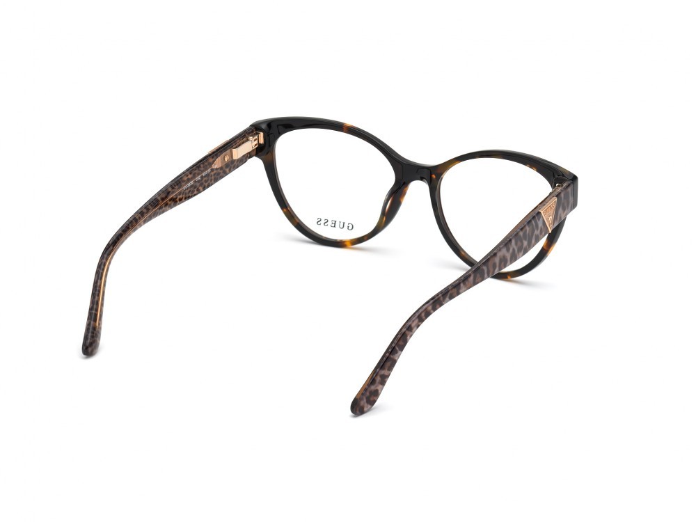 Eyeglasses Guess GU2826 (052) color avana scura shape cat eye 