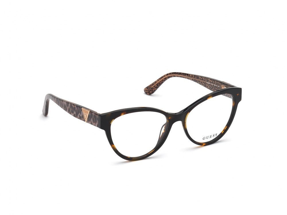 Eyeglasses Guess GU2826 (052) color avana scura shape cat eye 