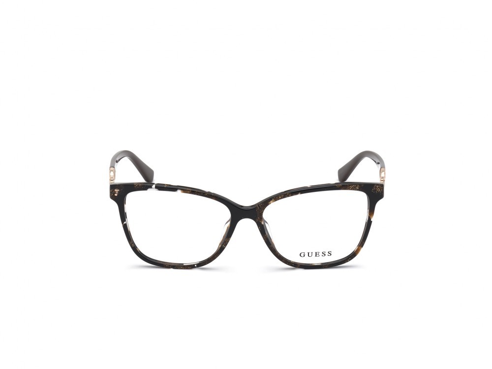 Occhiali da vista Guess GU2832 (050) colore marrone scuro / altro forma quadrato 