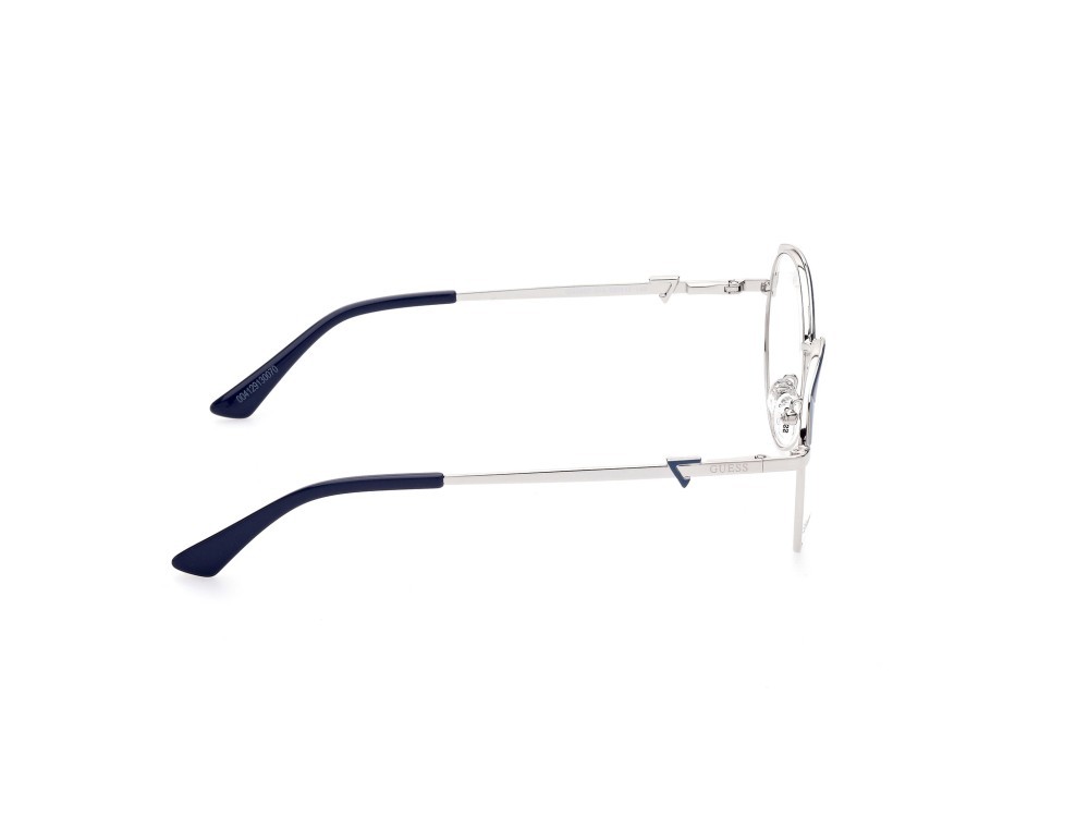 Occhiali da vista Guess GU2867(010) colore nichel stagno chiaro lucido forma rotondo 