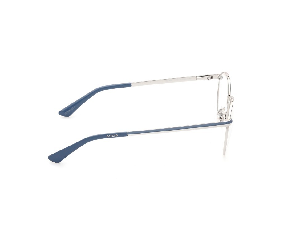 Occhiali da vista Guess GU2868 (010) colore nichel stagno chiaro lucido forma rotondo 