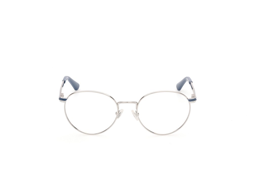 Eyeglasses Guess GU2868 (010) color nichel stagno chiaro lucido shape round 