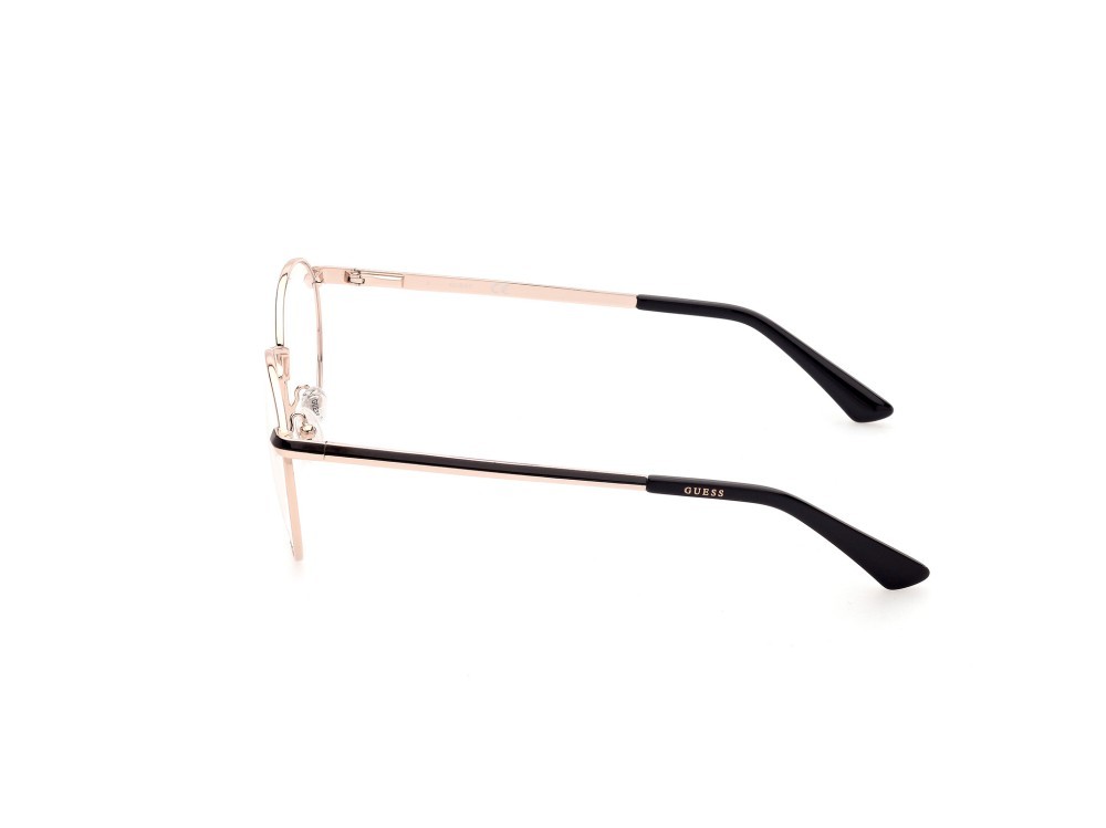 Eyeglasses Guess GU2868 (028) color oro rosè lucido  shape round 