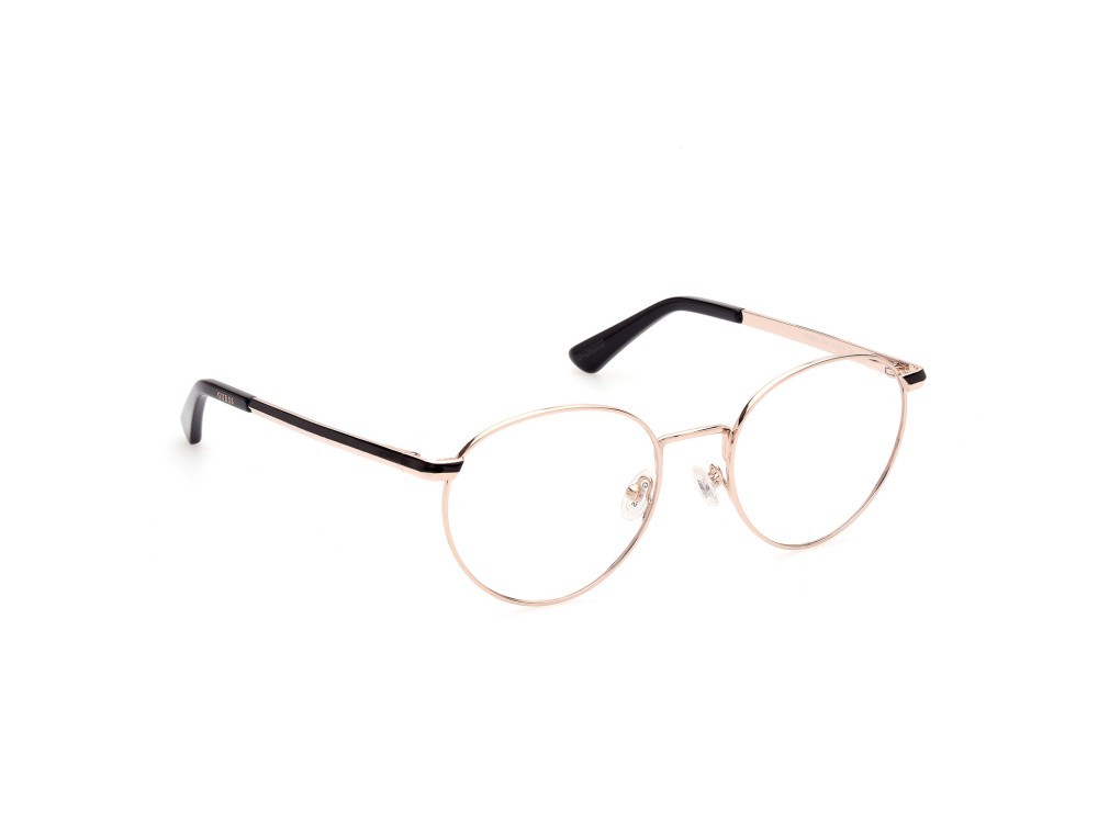 Eyeglasses Guess GU2868 (028) color oro rosè lucido  shape round 