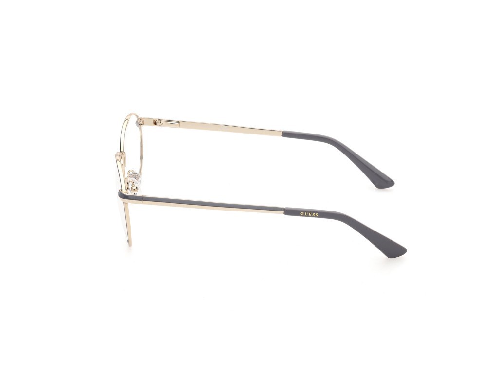 Eyeglasses Guess GU2868 (033) color oro rosso shape round 