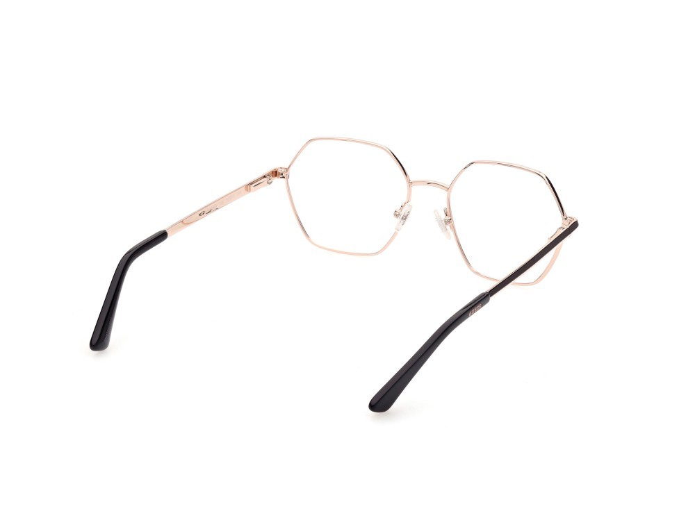 Occhiali da vista Guess GU2869 (028) colore oro rosè lucido  forma geometrico 
