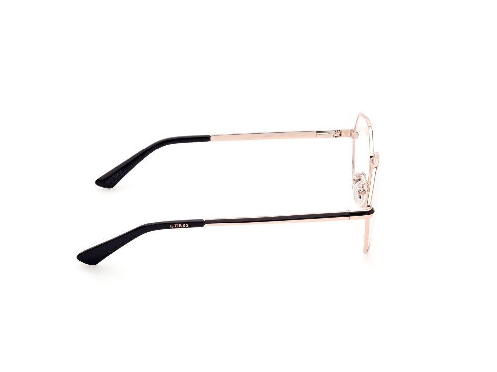 Occhiali da vista Guess GU2869 (028) colore oro rosè lucido  forma geometrico 