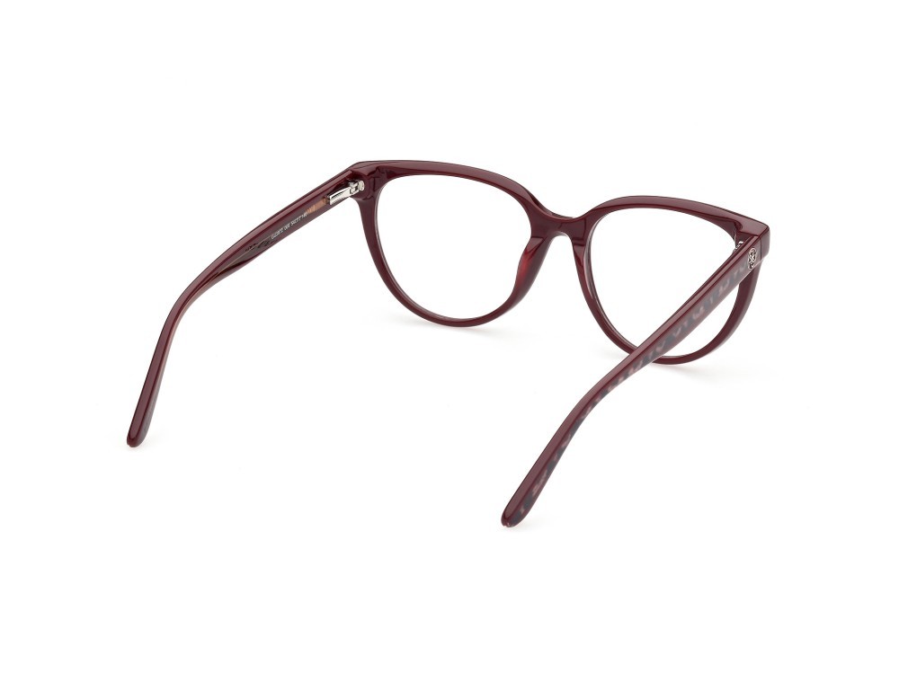 Occhiali da vista Guess GU2872 (069) colore bordeaux lucido forma cat eye 