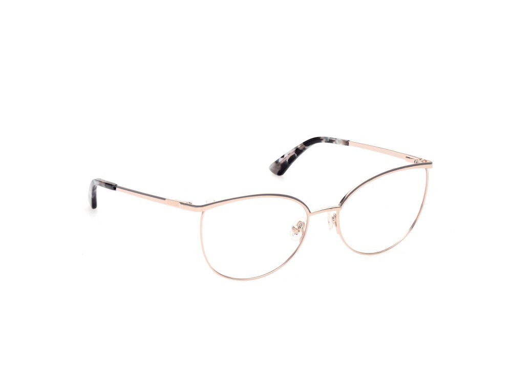 Occhiali da vista Guess GU2879 (028) colore oro rosè lucido  forma cat eye 