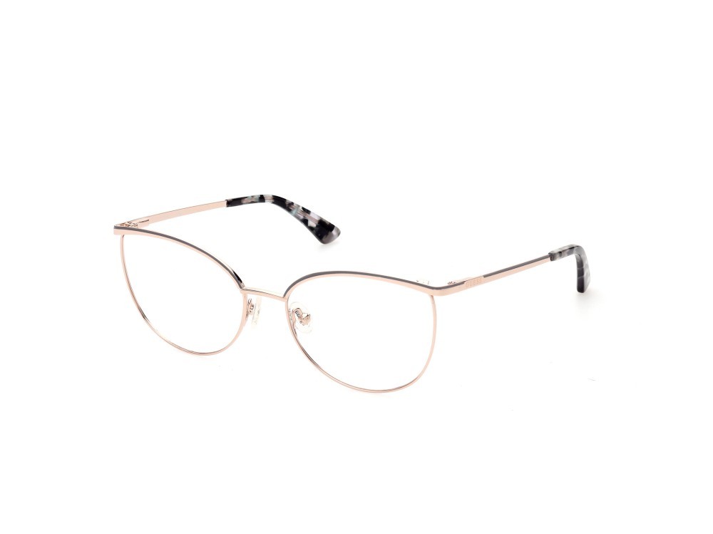 Occhiali da vista Guess GU2879 (028) colore oro rosè lucido  forma cat eye 