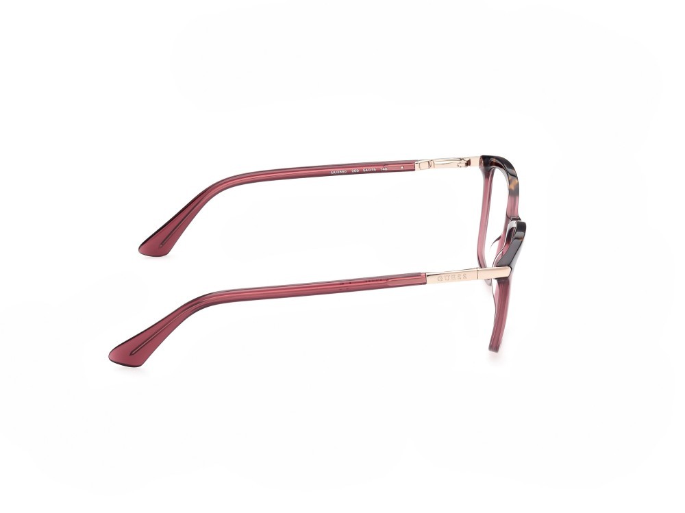 Occhiali da vista Guess GU2880 (069) colore bordeaux lucido forma quadrato 