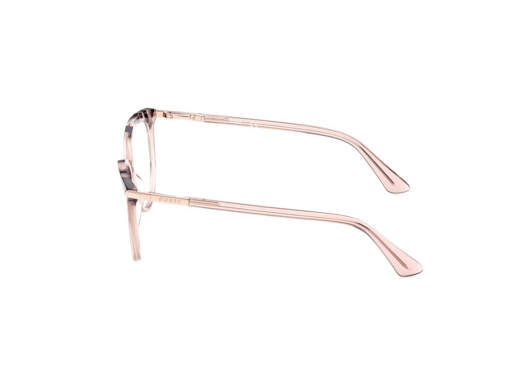 Occhiali da vista Guess GU2881 (057) colore beige lucido forma rotondo 