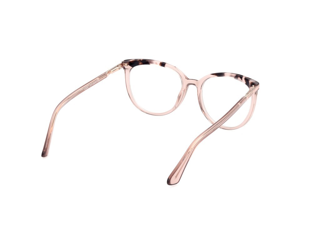 Occhiali da vista Guess GU2881 (057) colore beige lucido forma rotondo 