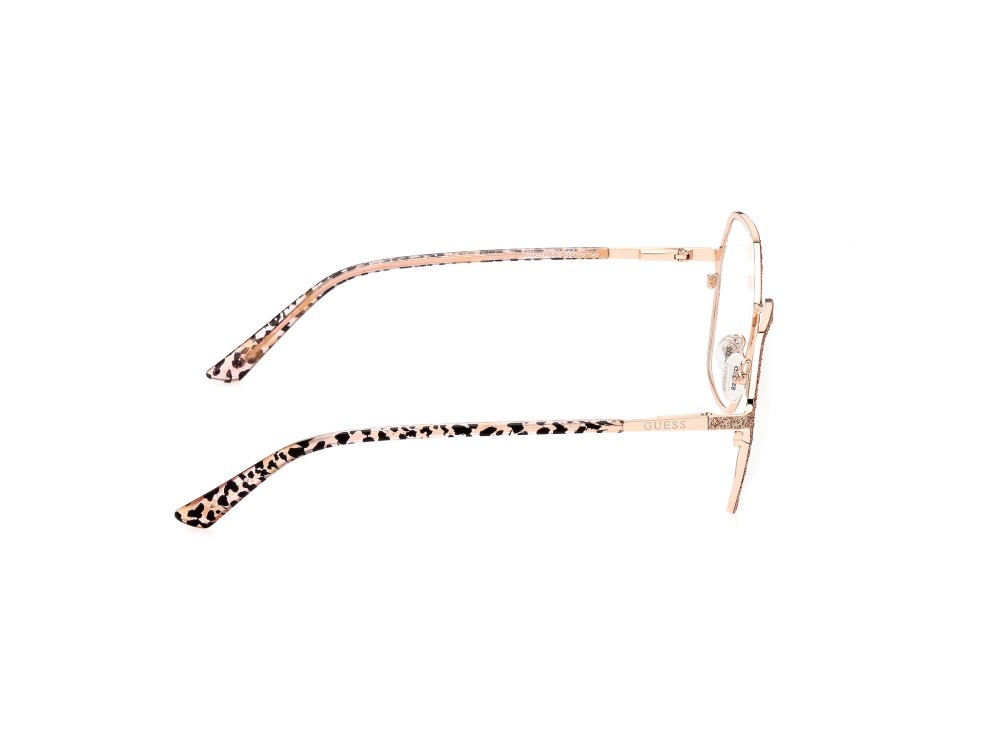 Brillen Guess GU2912 (028) farbe oro rosè lucido  form geometrisch 