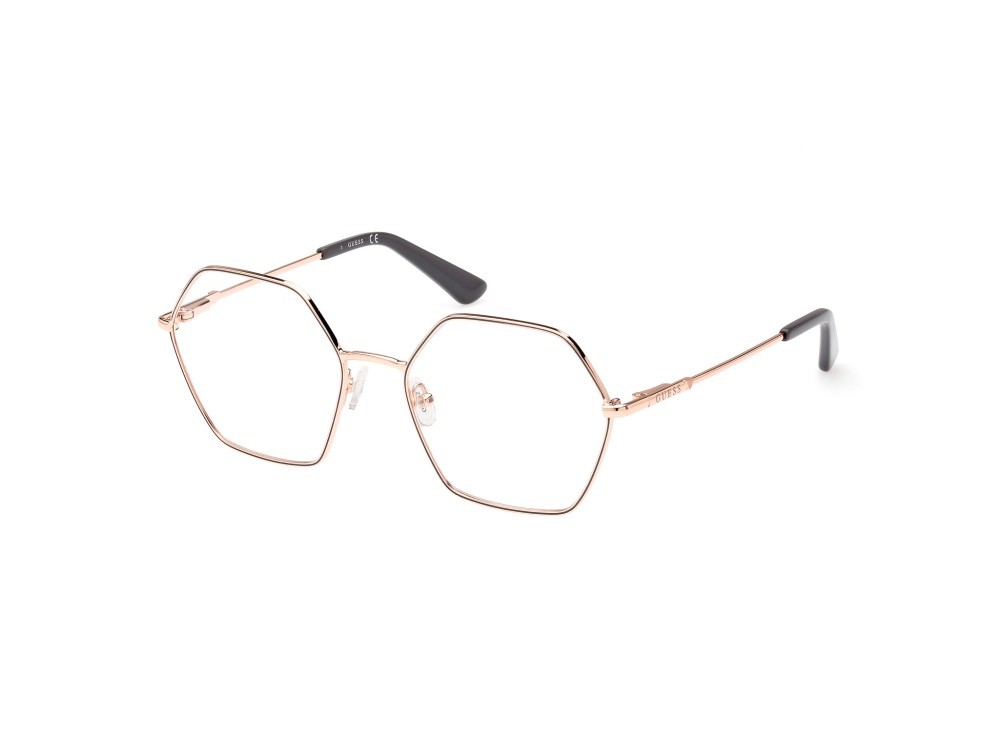 Occhiali da vista Guess GU2934 (028) colore oro rosè lucido forma geometrico 