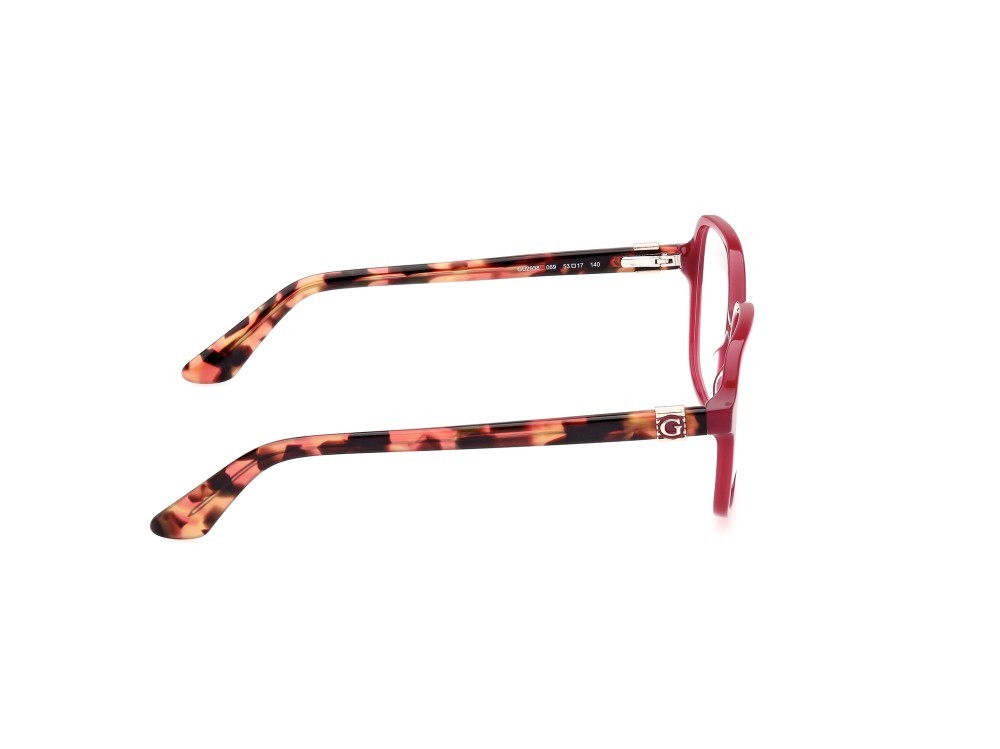 Brillen Guess GU2938 (069) farbe bordeaux lucido form quadratisch 
