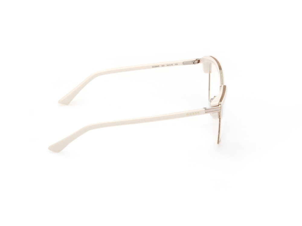 Brillen Guess GU2945 (021) farbe bianco  form quadratisch 