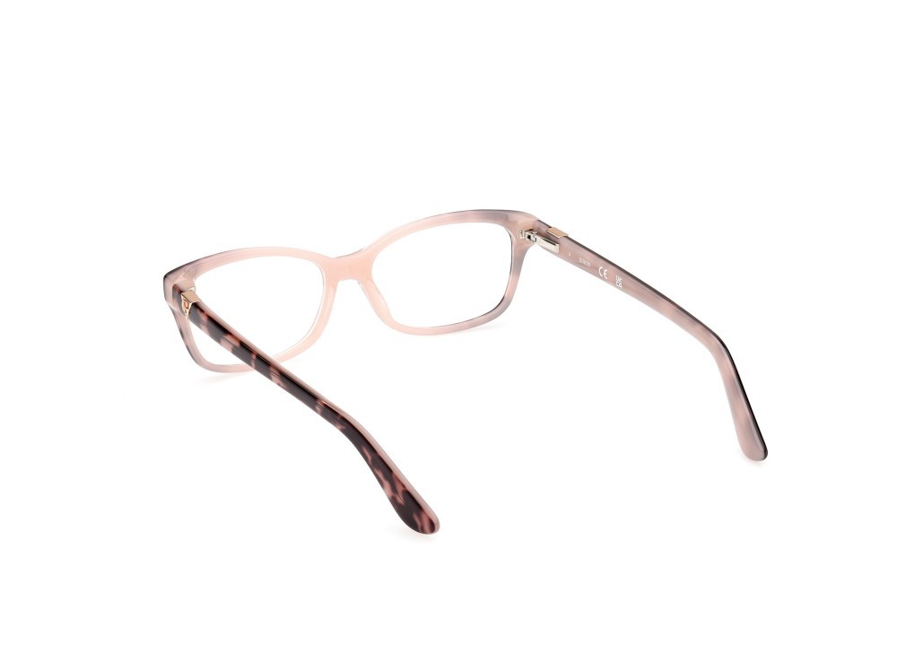 Brillen Guess GU2948-N (074) farbe rosa - avana coiorata form rechteckig 