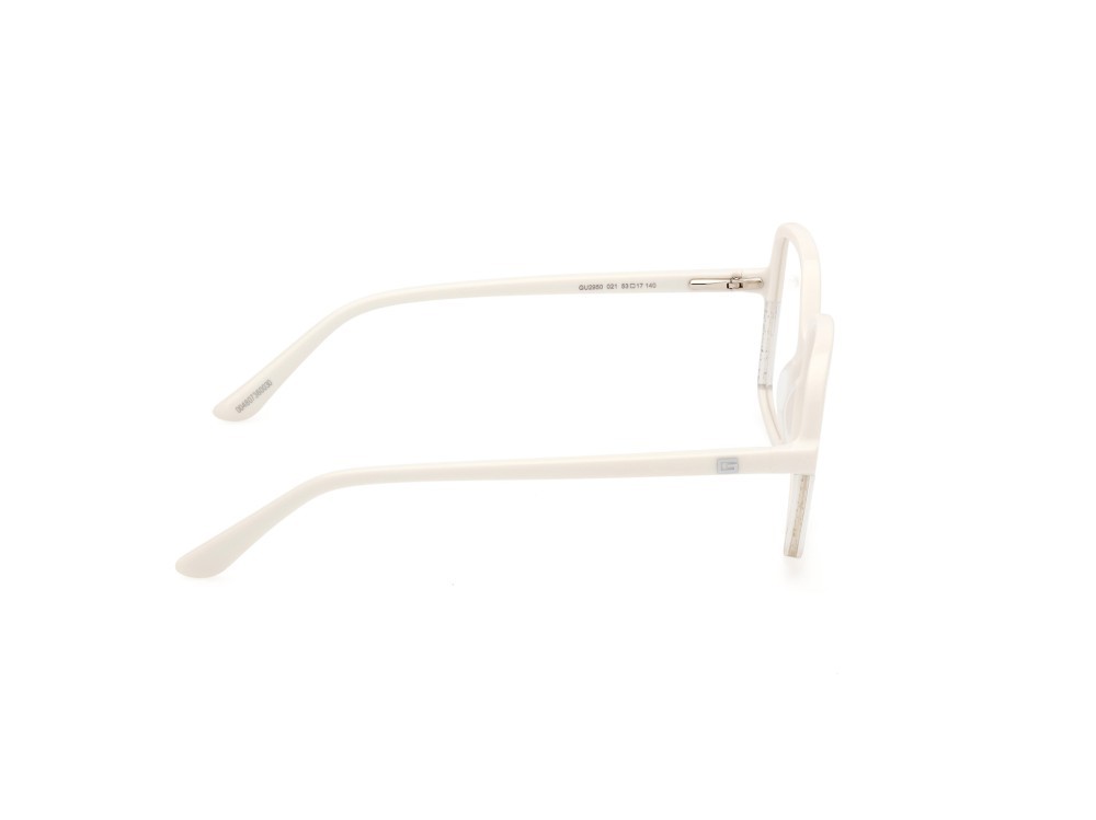 Brillen Guess GU2950 (021) farbe bianco  form quadratisch 