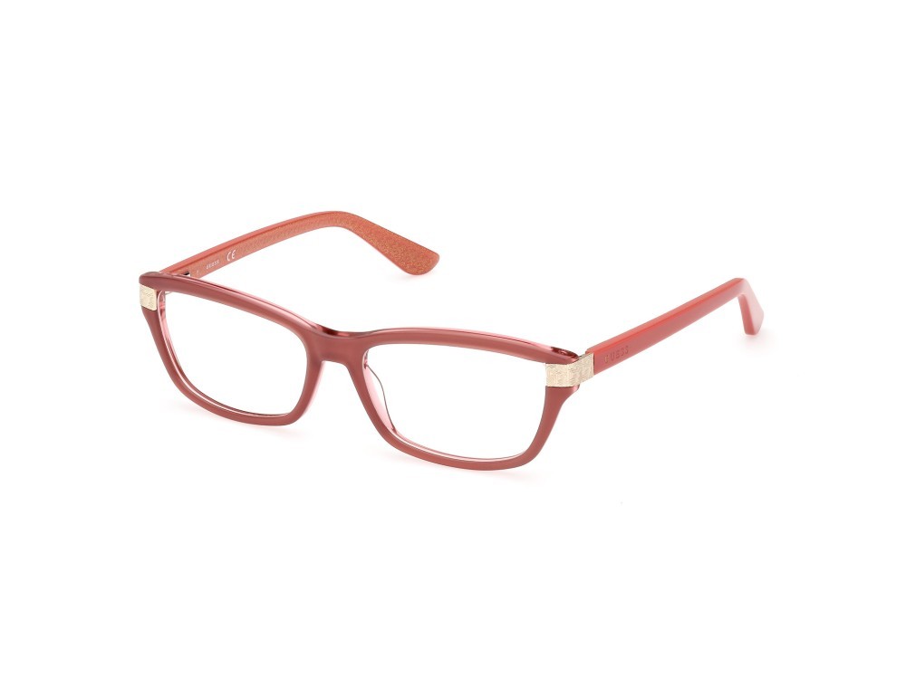 Brillen Guess GU2956 (072) farbe rosa lucido form rechteckig 