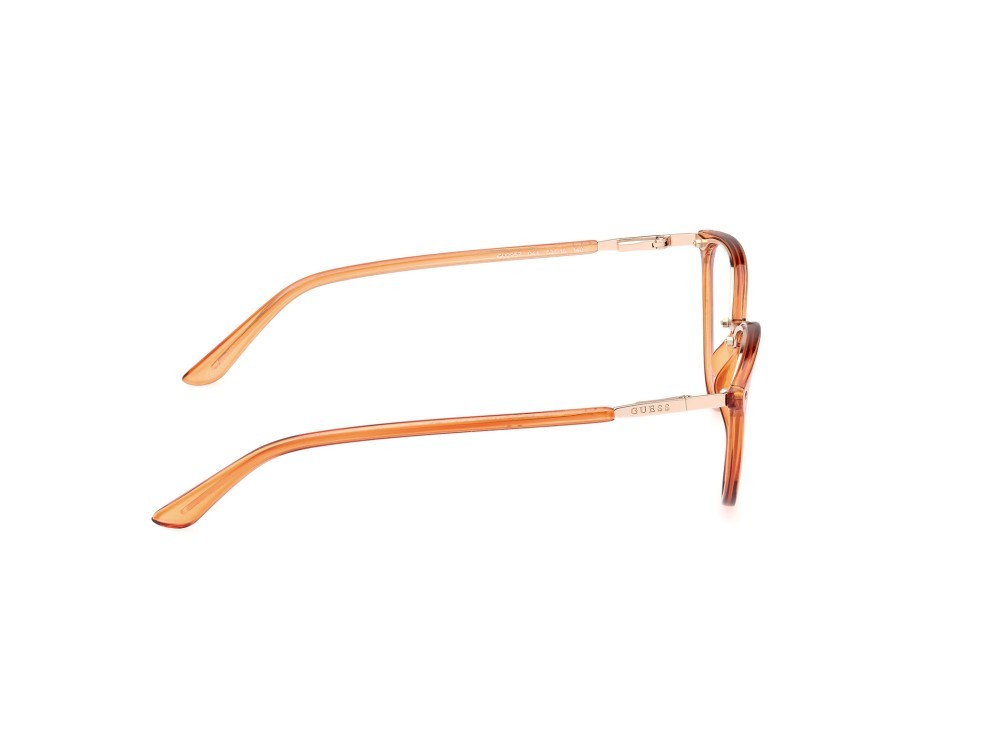 Brillen Guess GU2957 (044) farbe arancio / altro form cat-eye gläser presentazione - clear lens